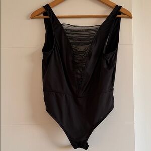 Victoria's Secret Black Bodysuit